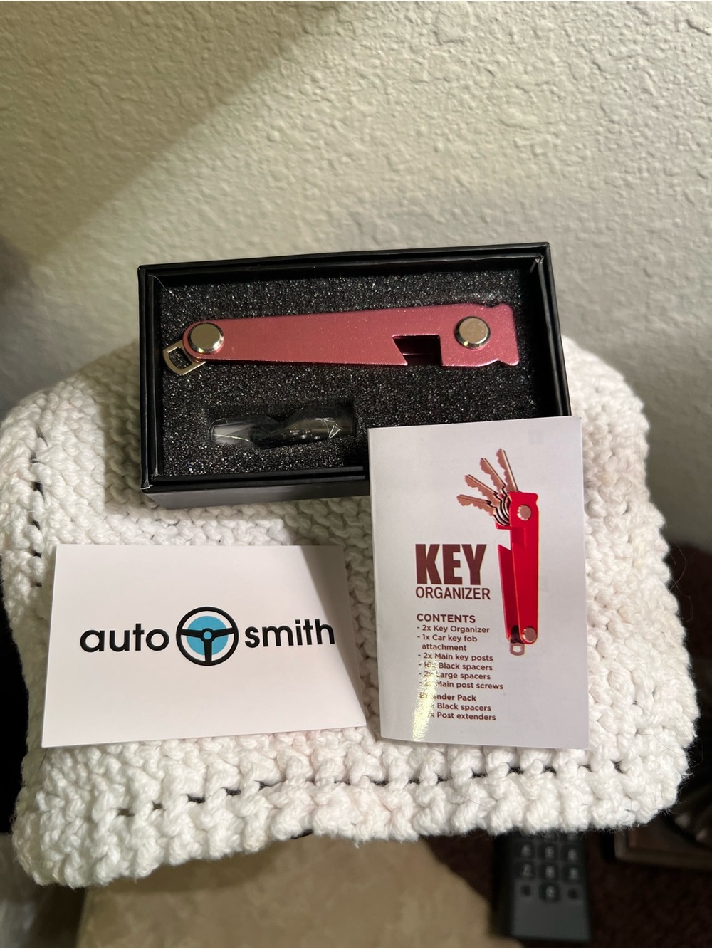 Pink Key Organizer